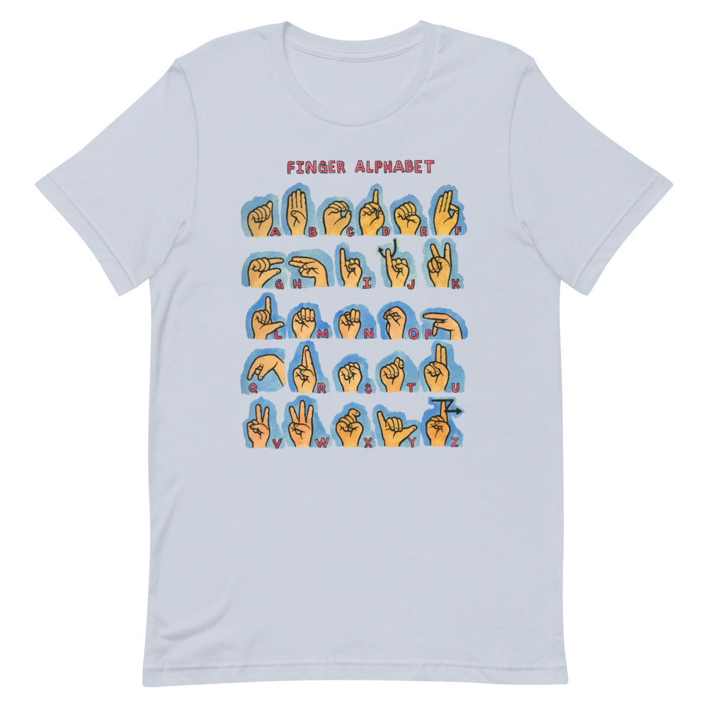 Finger Alphabet T-Shirt
