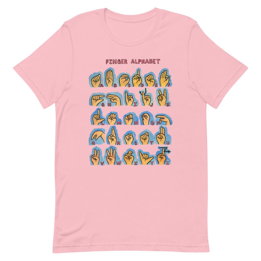 Finger Alphabet T-Shirt