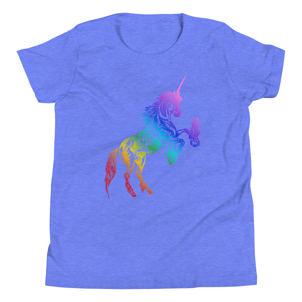 Rainbow Unicorn tee (Youth)
