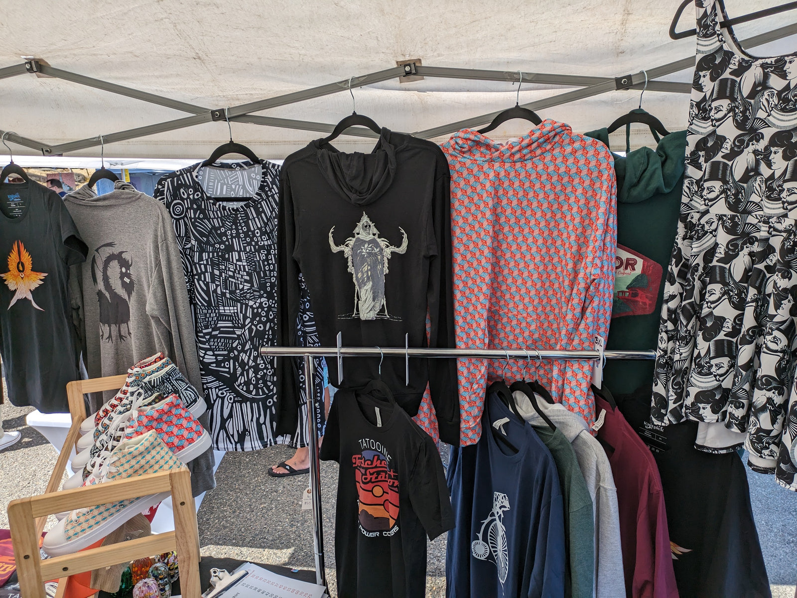 We are at Alki Art Fair