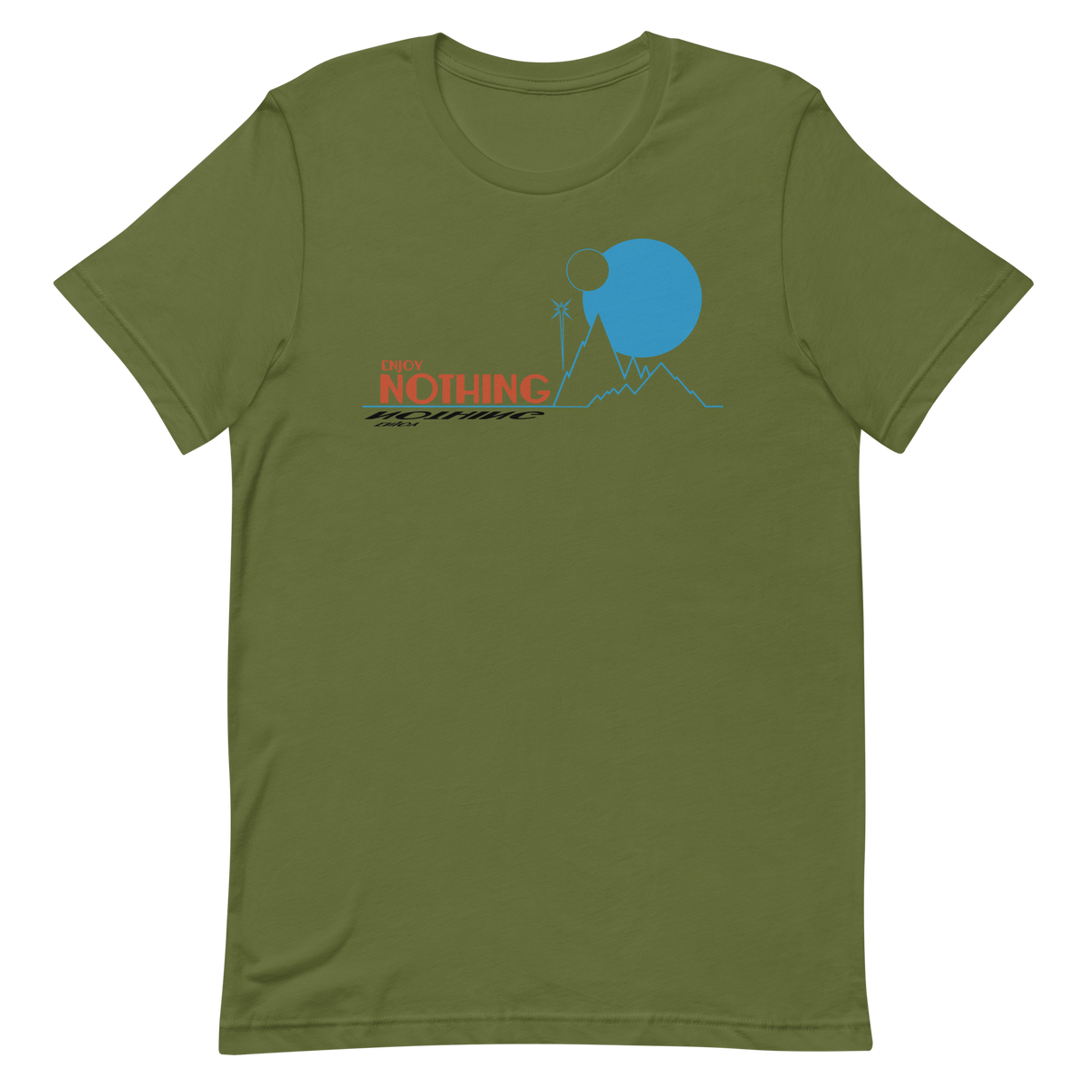 Enjoy Nothing T-Shirt Blue Planet