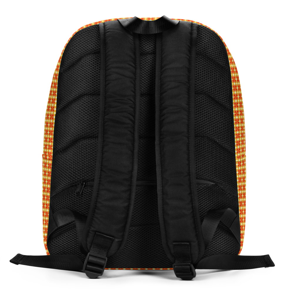 Flower Pattern Minimalist Backpack