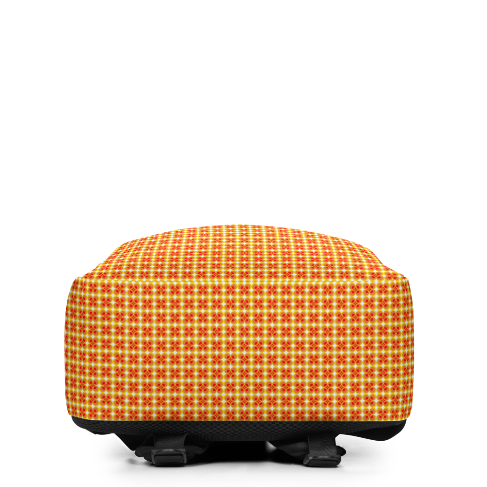 Flower Pattern Minimalist Backpack