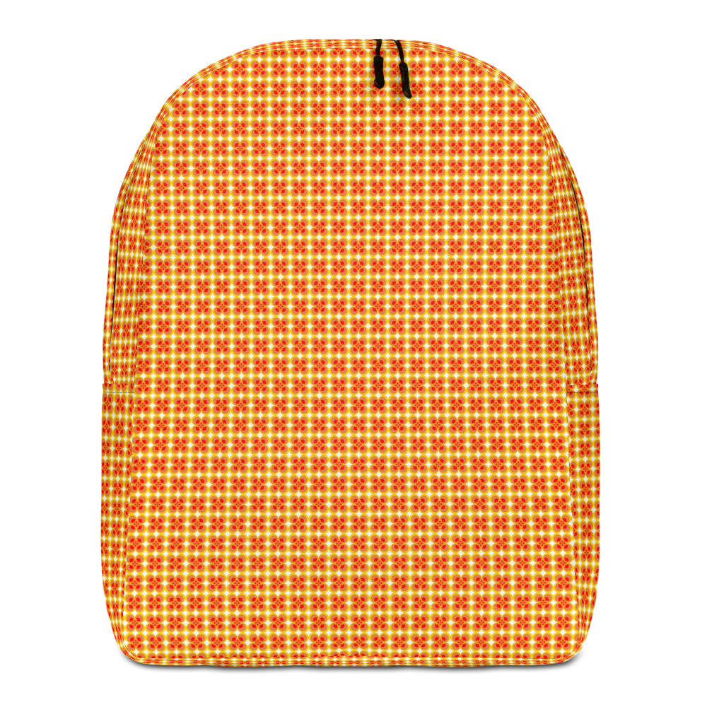 Flower Pattern Minimalist Backpack