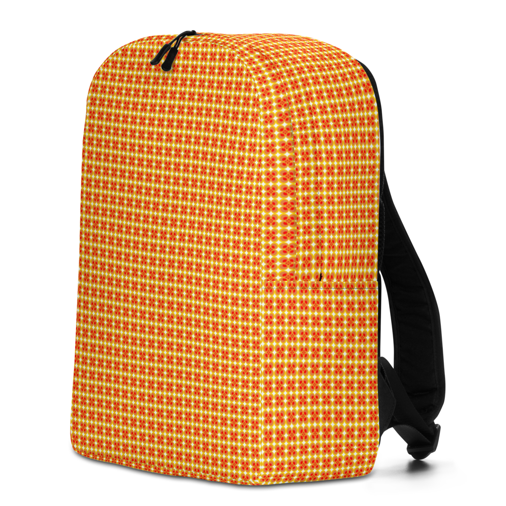 Flower Pattern Minimalist Backpack