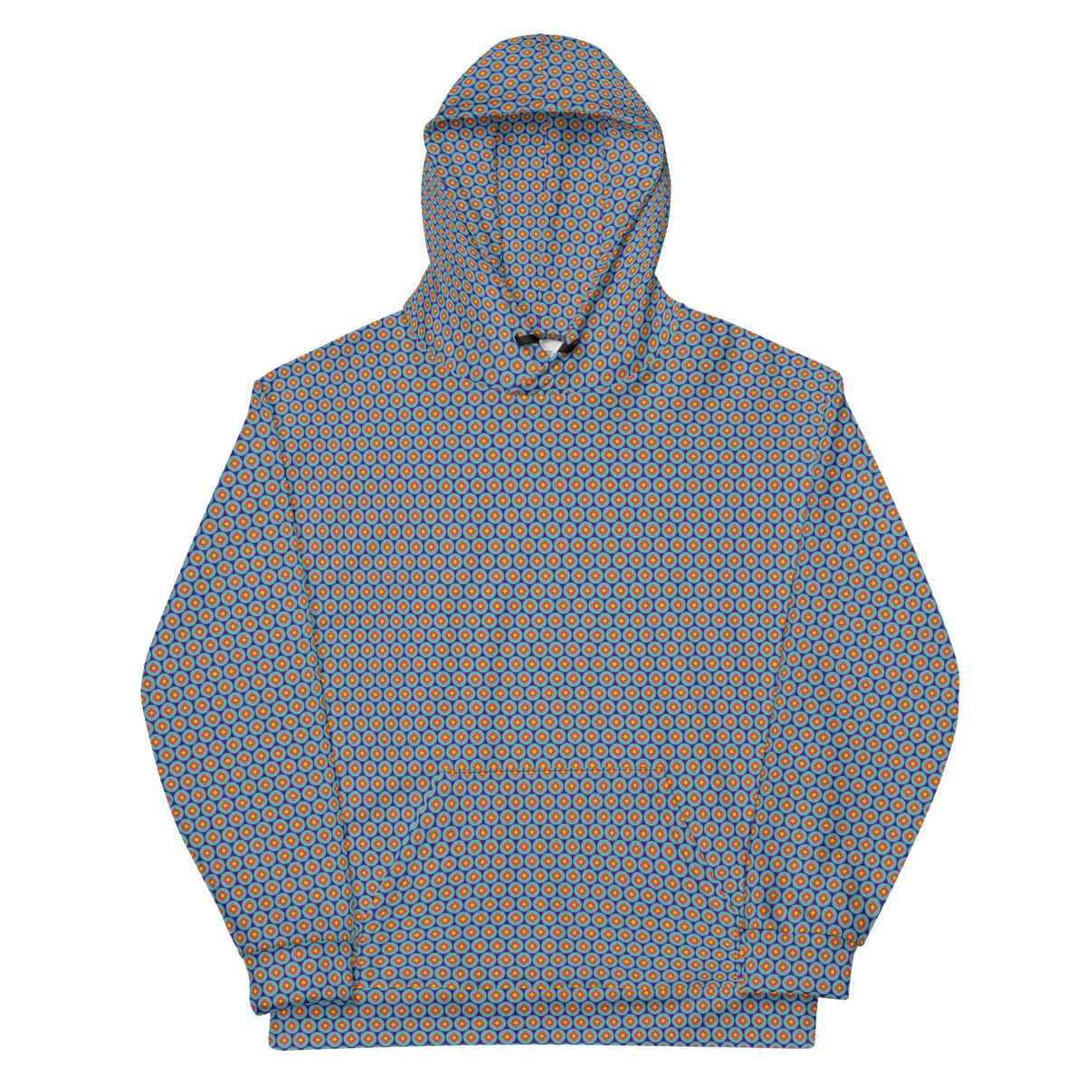Lattice Pattern Unisex Hoodie