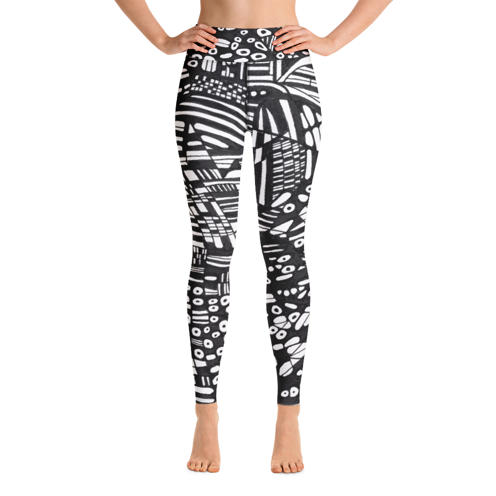 Armillary Sphere Yoga Leggings