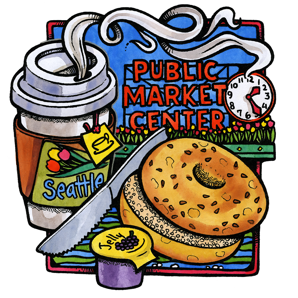 Pike Place Market Hoodie