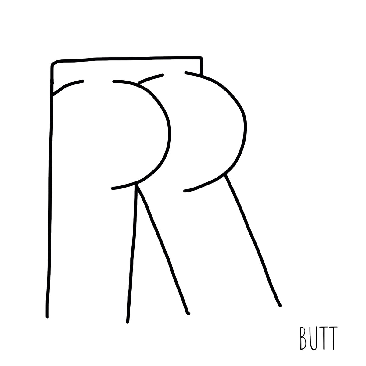 Butt Laptop Sleeve