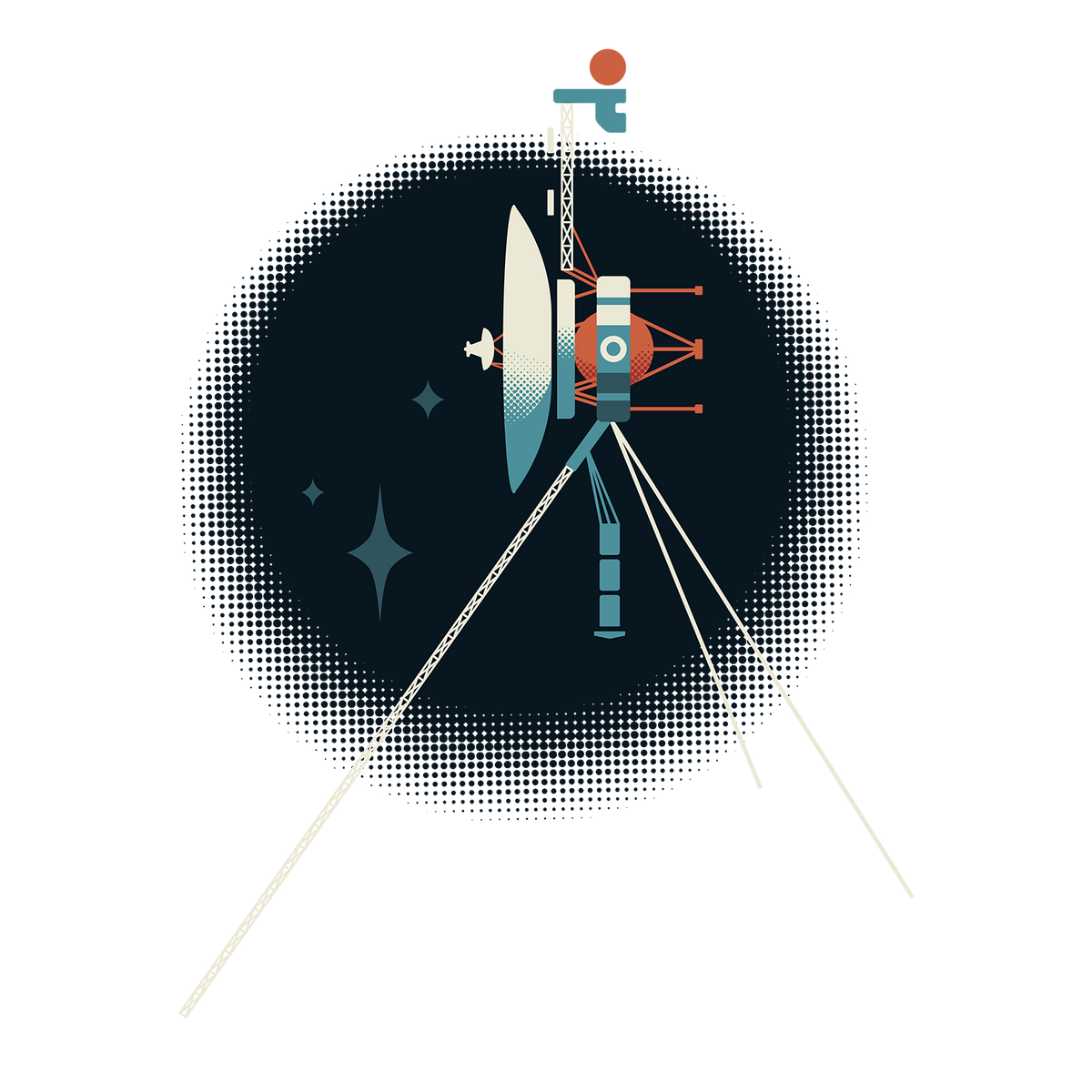 Satellite Unisex T-Shirt