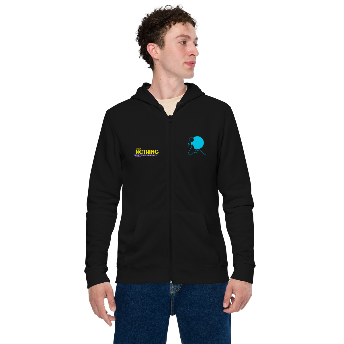 Enjoy Nothing Zip Hoodie
