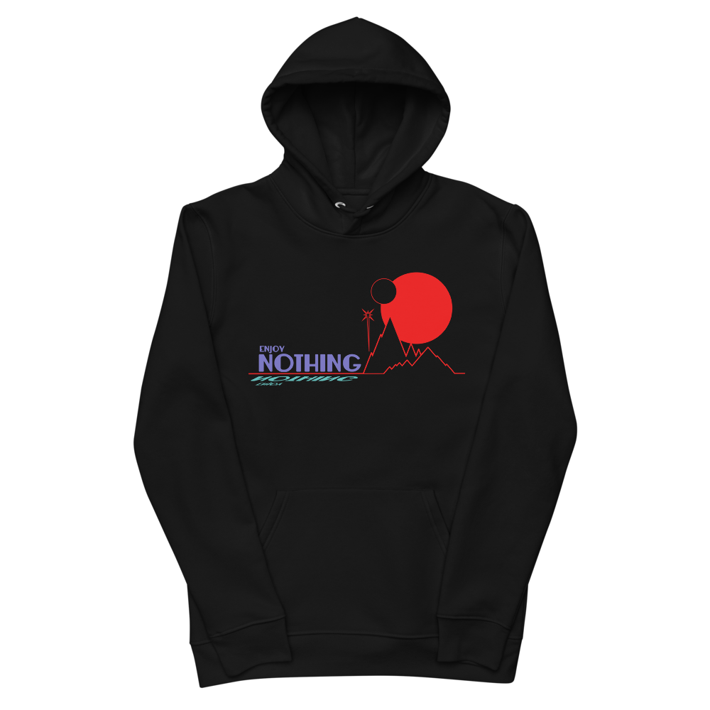 Organic Enjoy Nothing Hoodie Red Planet