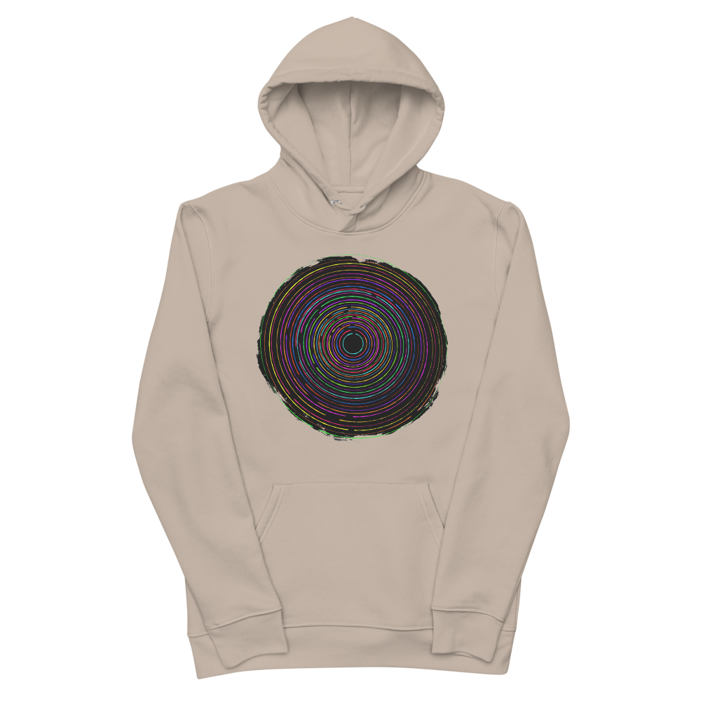 Organic Color Vortex Hoodie