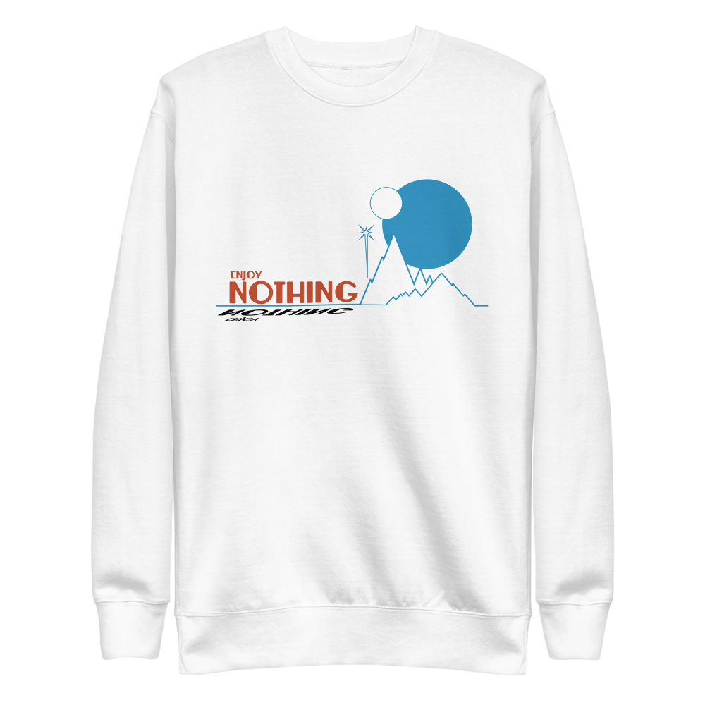 Enjoy Nothing Pullover Blue Planet