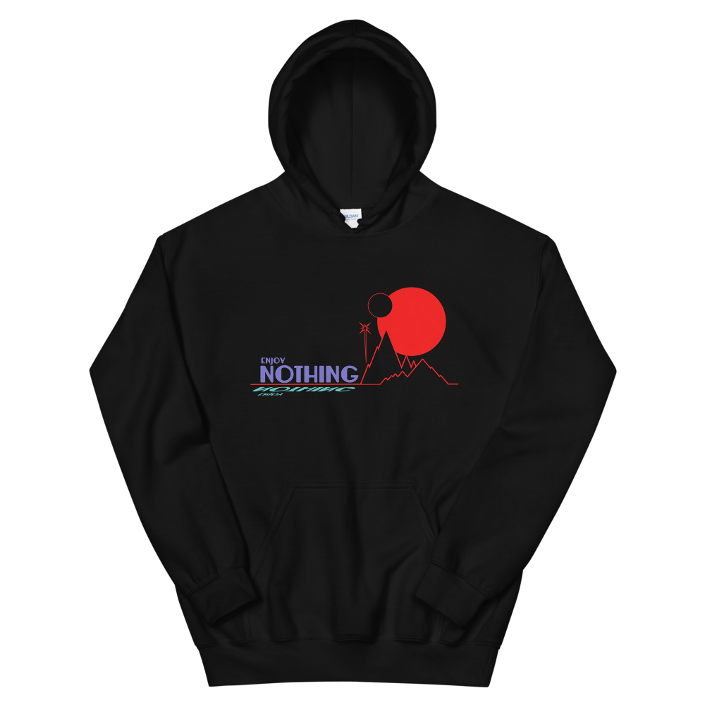 Enjoy Nothing Hoodie Red Planet
