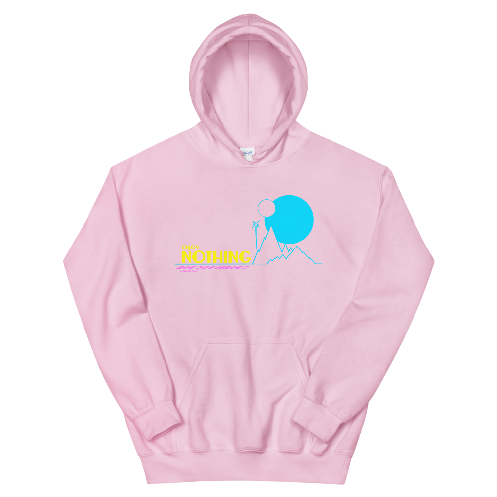 Enjoy Nothing Hoodie Blue Planet