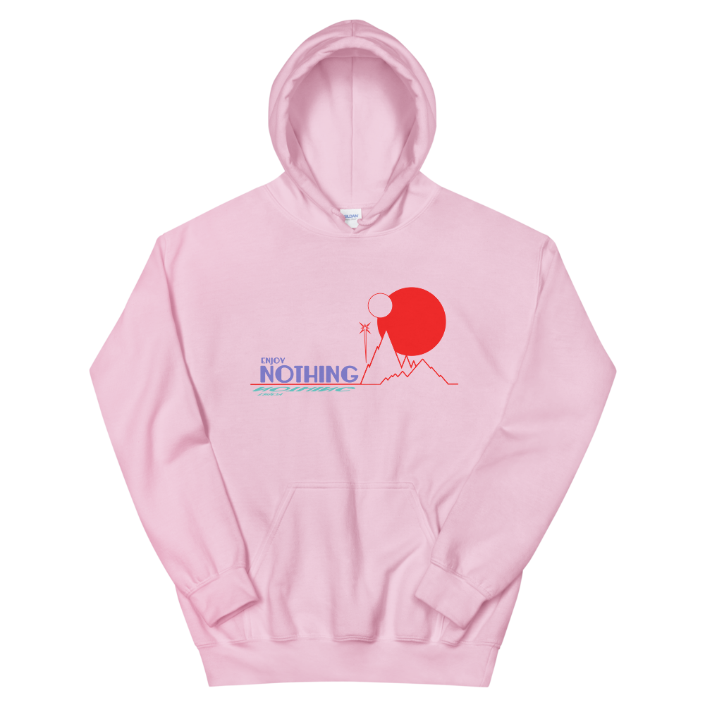 Enjoy Nothing Hoodie Red Planet