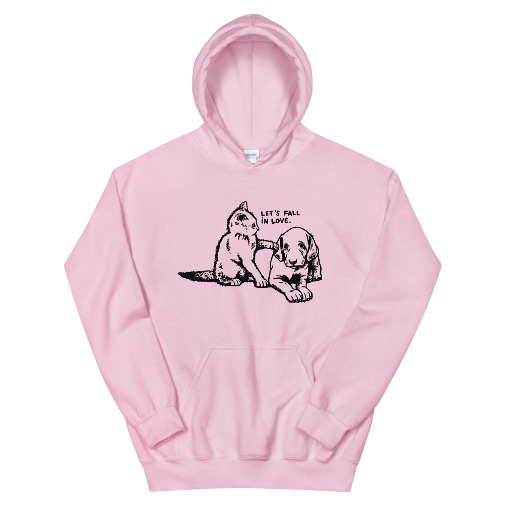 Let&#39;s Fall in Love Hoodie