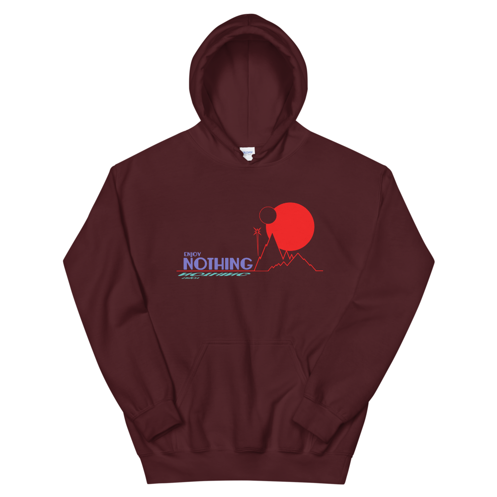 Enjoy Nothing Hoodie Red Planet