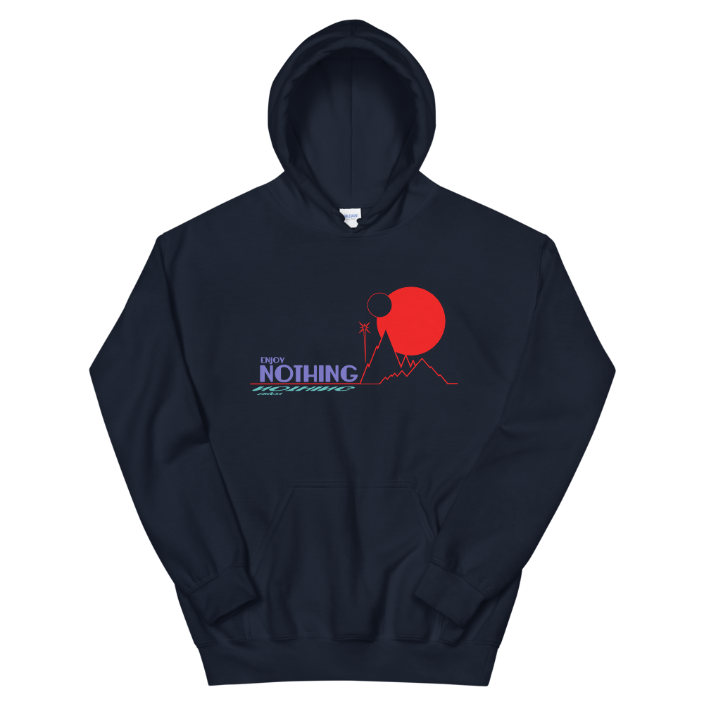 Enjoy Nothing Hoodie Red Planet