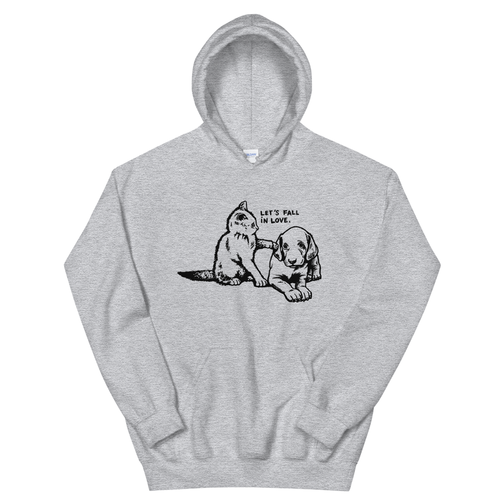 Let&#39;s Fall in Love Hoodie