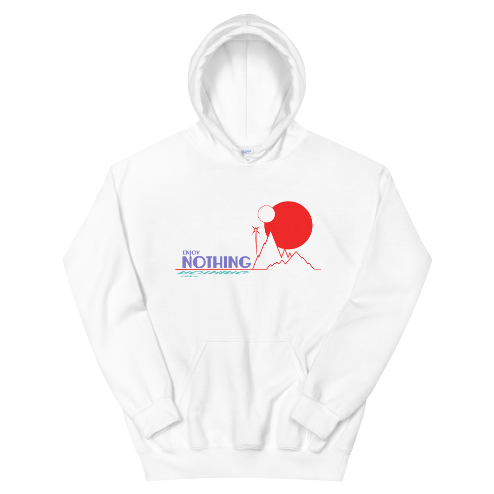 Enjoy Nothing Hoodie Red Planet