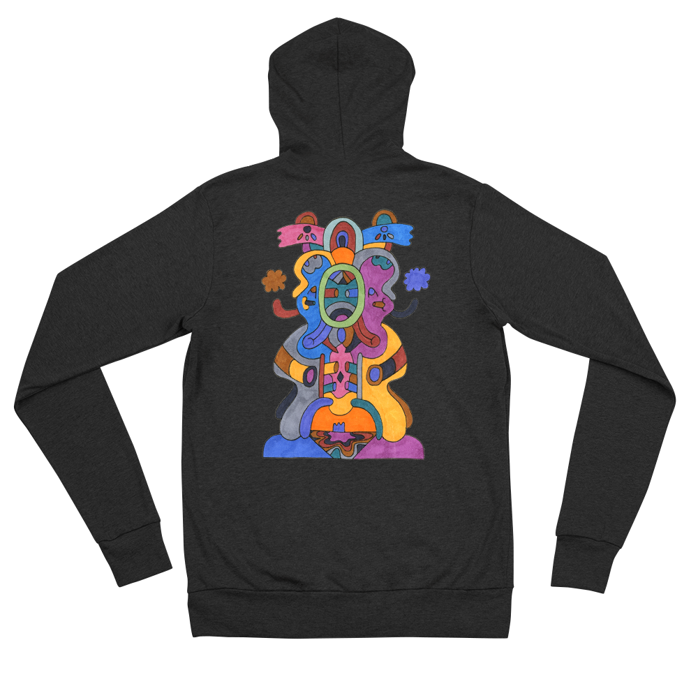Kinetic Emblem 20 Unisex zip hoodie