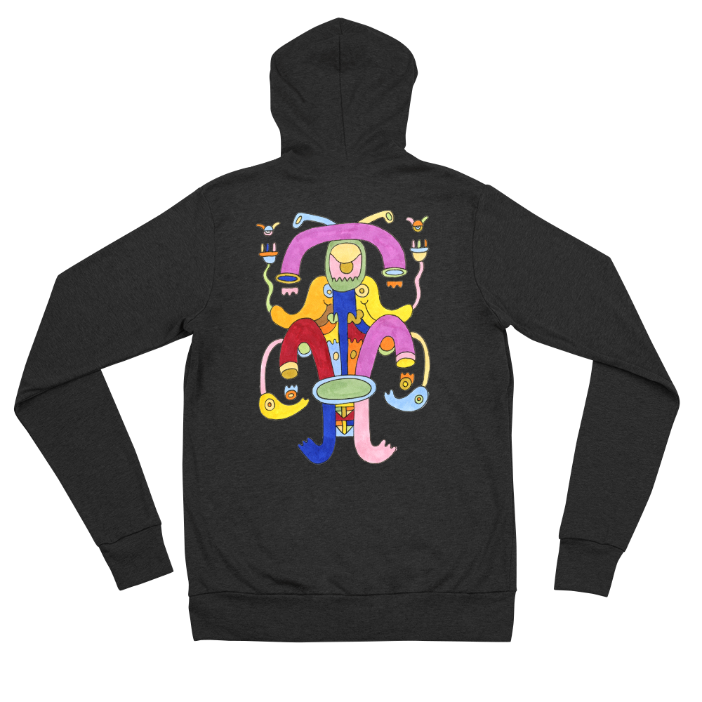Kinetic Emblem 19 Unisex zip hoodie