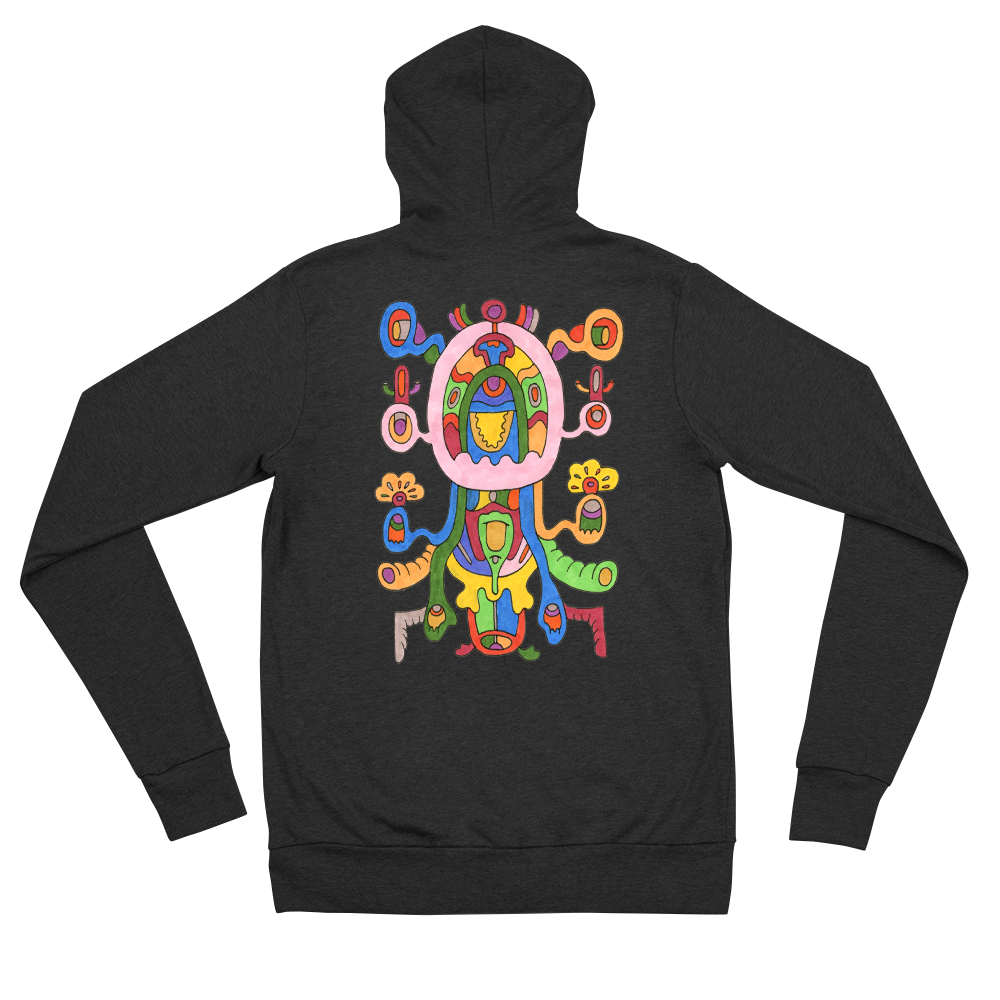Kinetic Emblem 17 Unisex zip hoodie