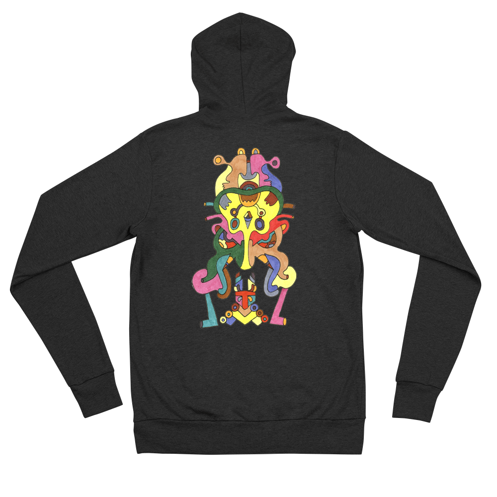Kinetic Emblem 16 Unisex zip hoodie