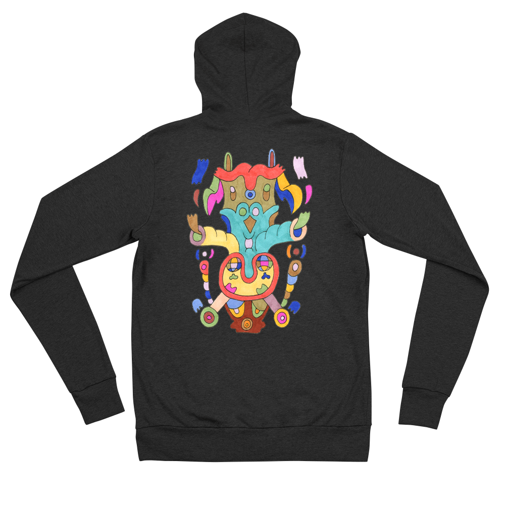 Kinetic Emblem 12 Unisex zip hoodie