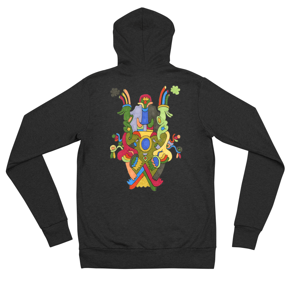 Kinetic Emblem 11 Unisex zip hoodie