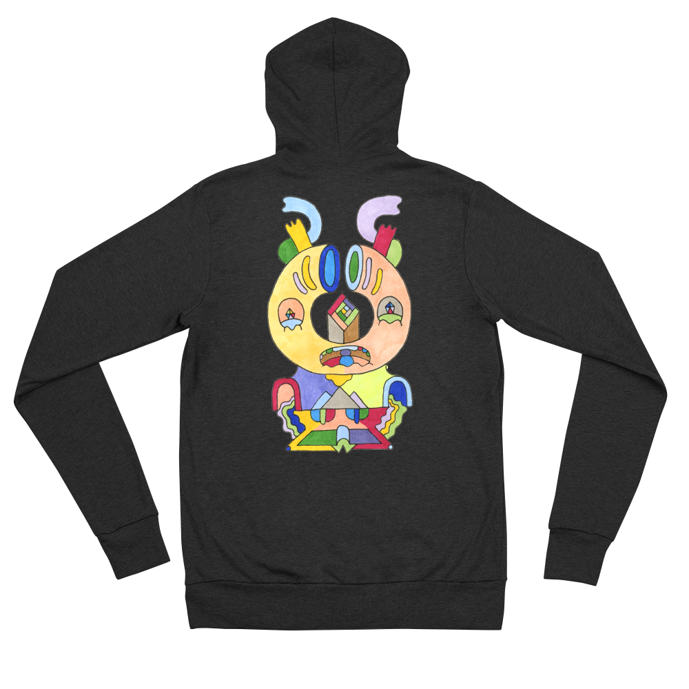 Kinetic Emblem 10 Unisex zip hoodie