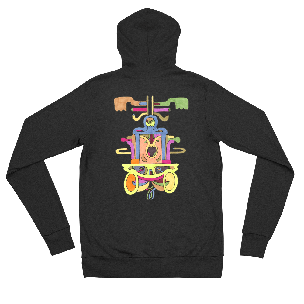 Kinetic Emblem 6 Unisex zip hoodie