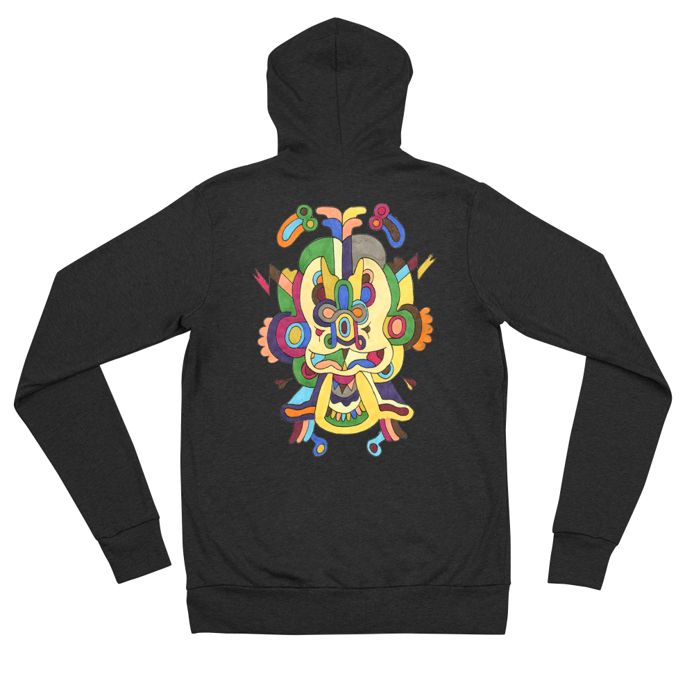Kinetic Emblem 1 Unisex zip hoodie