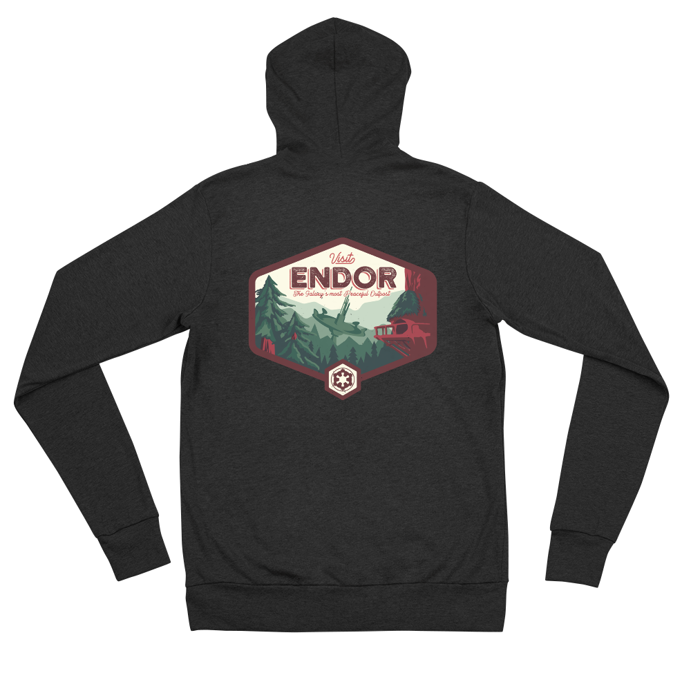 Endor Unisex zip hoodie