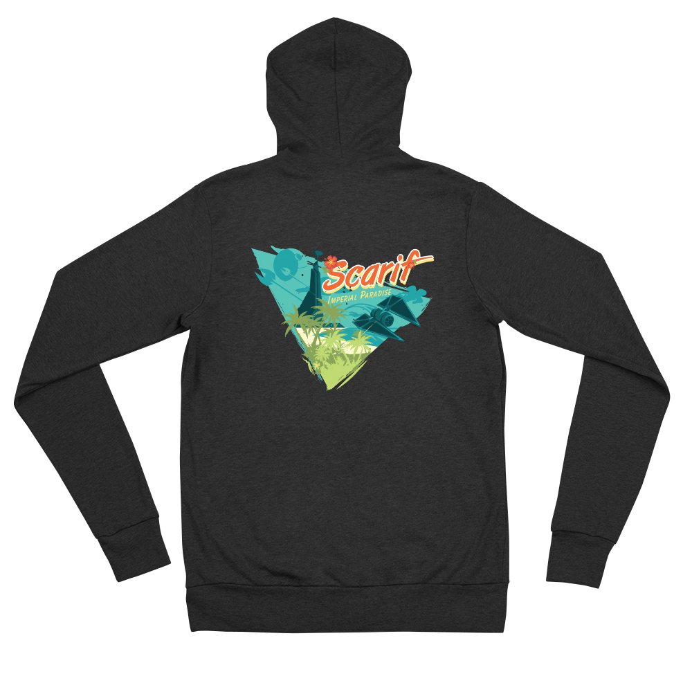 Scarif Unisex zip hoodie