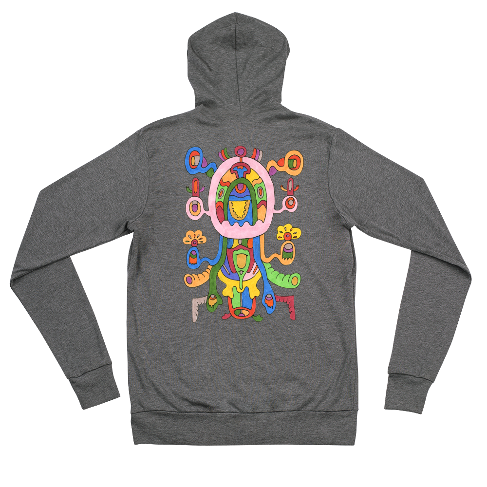 Kinetic Emblem 17 Unisex zip hoodie