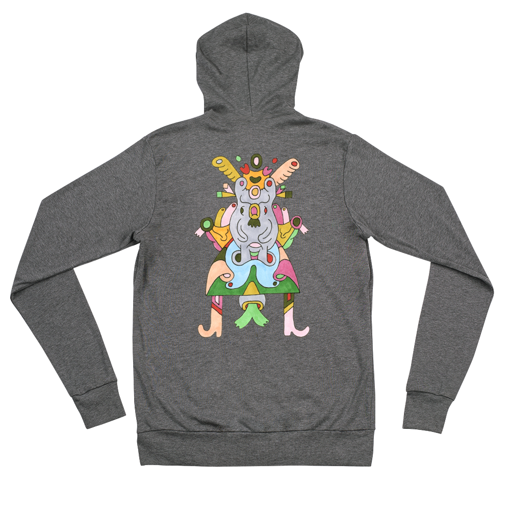 Kinetic Emblem 13 Unisex zip hoodie