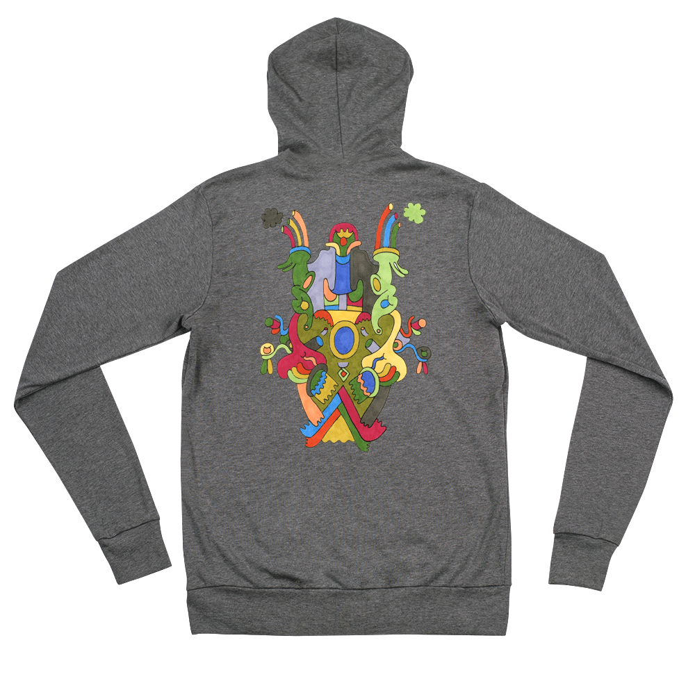 Kinetic Emblem 11 Unisex zip hoodie