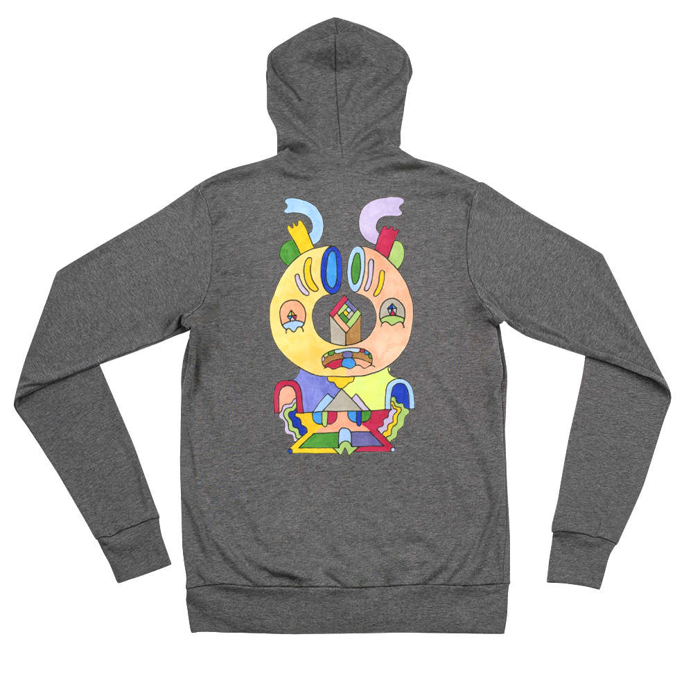 Kinetic Emblem 10 Unisex zip hoodie
