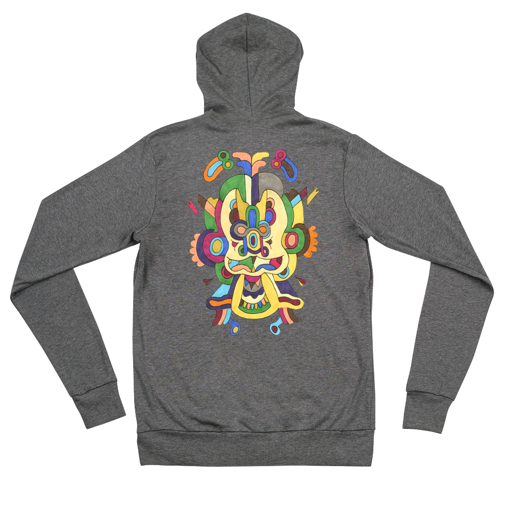Kinetic Emblem 1 Unisex zip hoodie