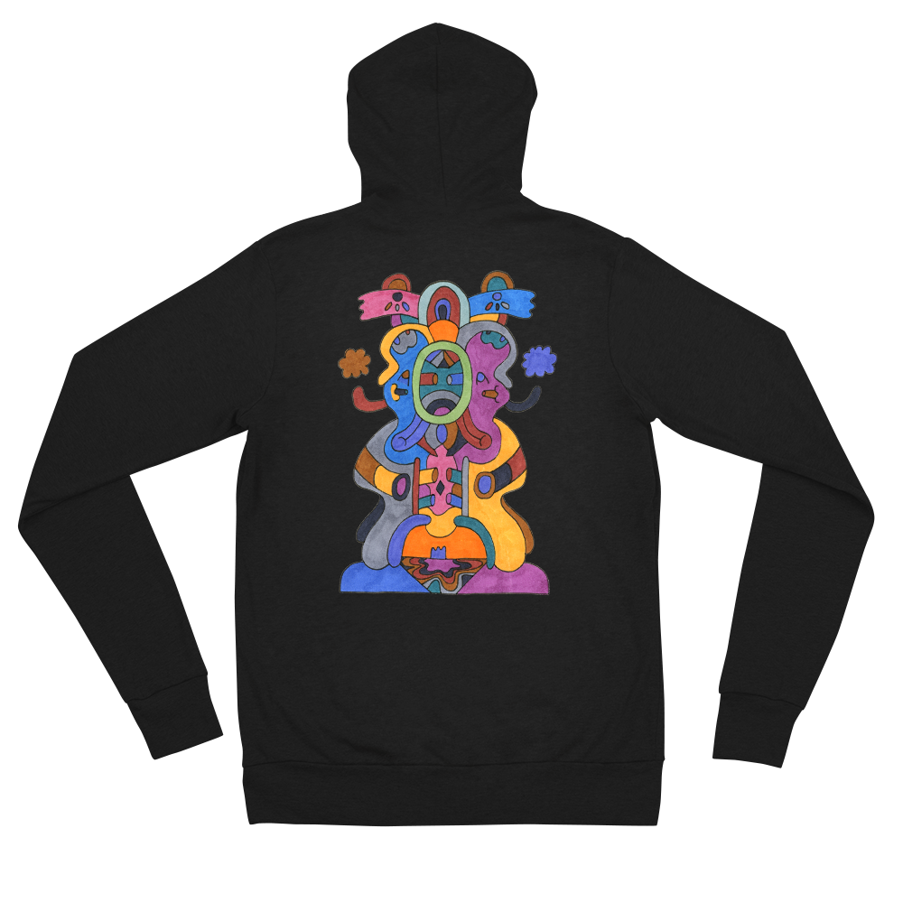 Kinetic Emblem 20 Unisex zip hoodie