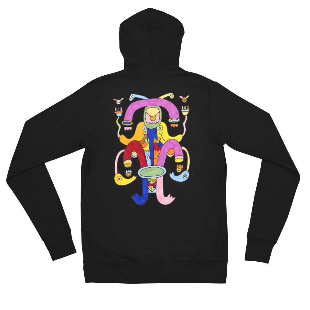 Kinetic Emblem 19 Unisex zip hoodie