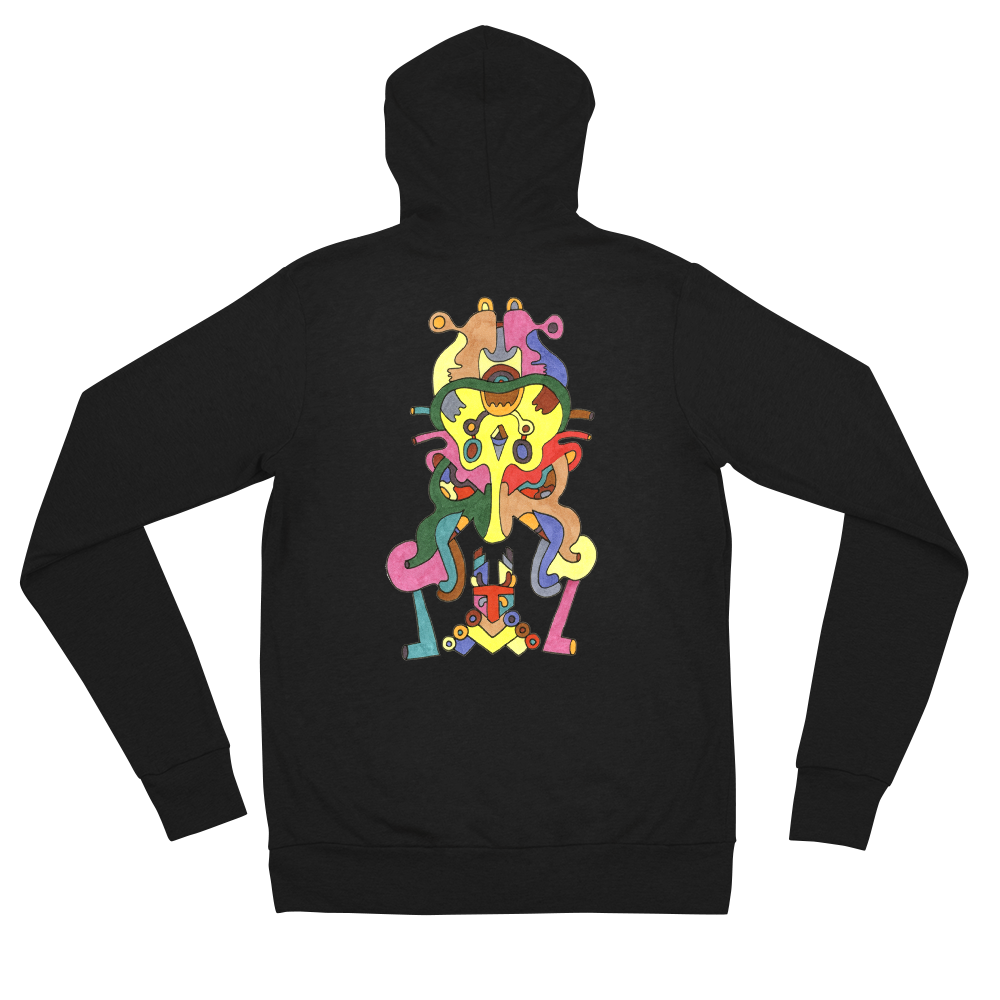 Kinetic Emblem 16 Unisex zip hoodie