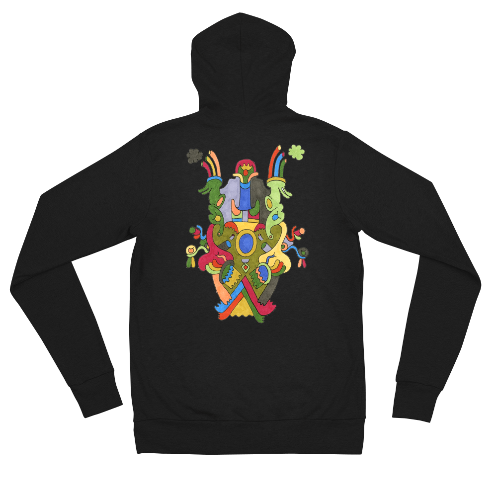Kinetic Emblem 11 Unisex zip hoodie