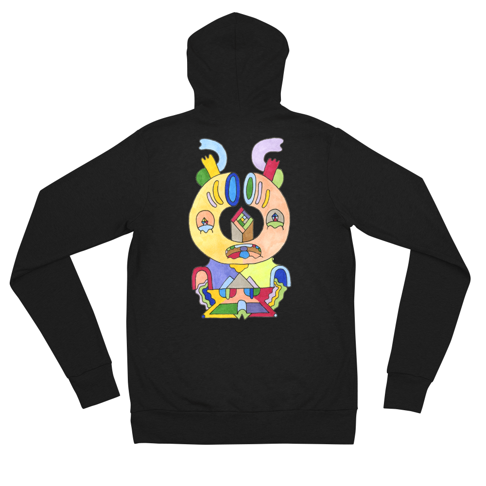 Kinetic Emblem 10 Unisex zip hoodie