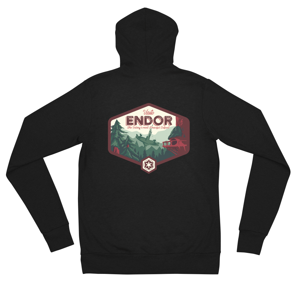 Endor Unisex zip hoodie