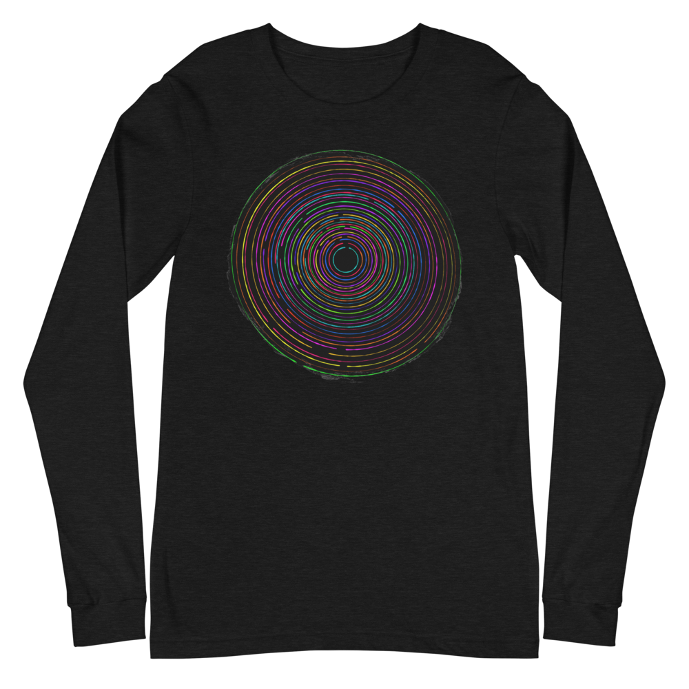 Color Vortex Long Sleeve Tee