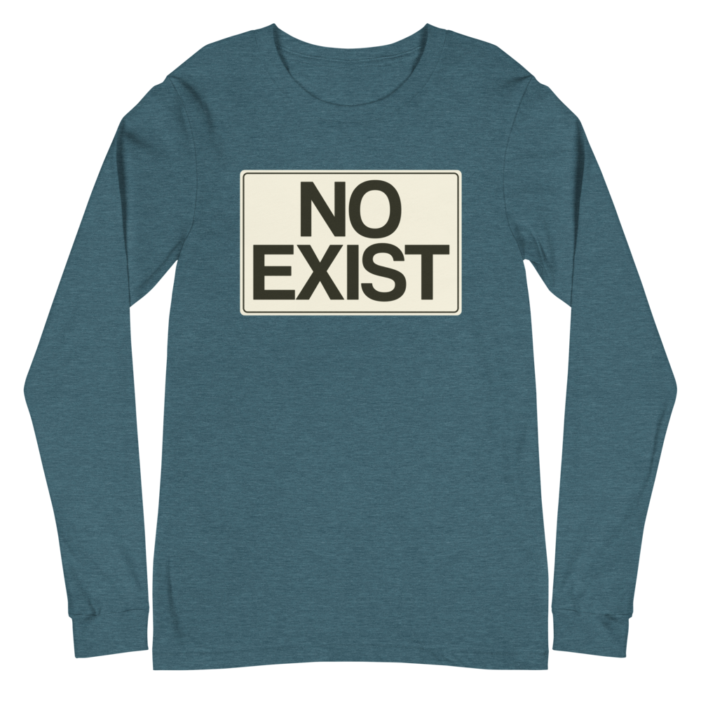 No Exist Long Sleeve Tee